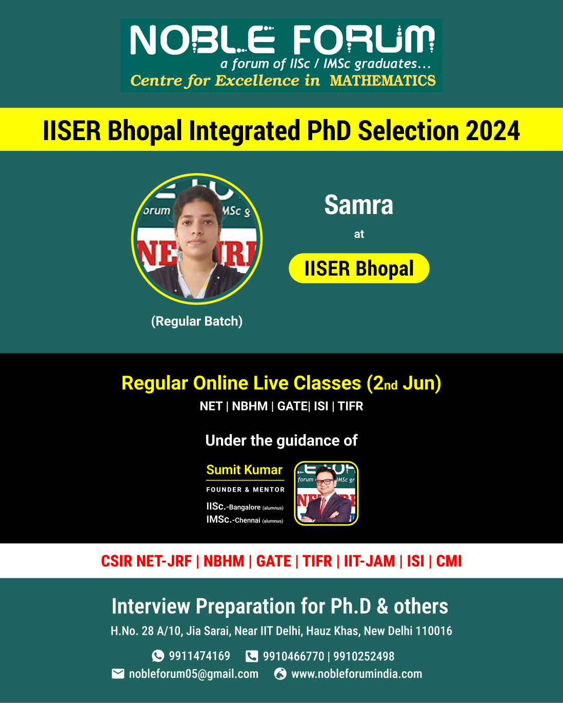 Samra-IISER Bhopal